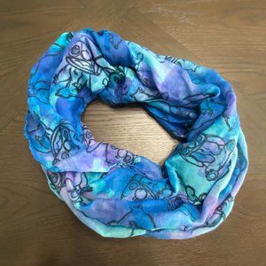 Loungefly Stitch Infinity Scarf (NWOT)